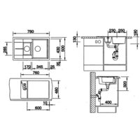 Blanco Legra 6S Compact чёрный (526085) Image #2