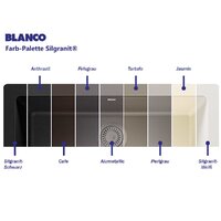 Blanco Axia III 5 S-F тёмная скала доска из стекла (523232) Image #4