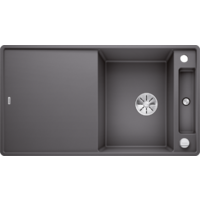 Blanco Axia III 5 S-F тёмная скала доска из стекла (523232) Image #2