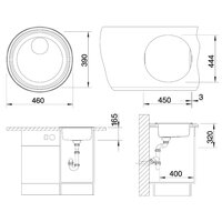 Blanco Rondosol нержавеющая сталь матовая (513306) Image #2