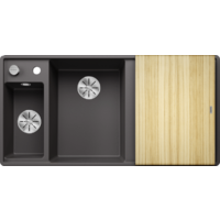 Blanco Axia III 6 S-F тёмная скала доска ясень правая (524664) 