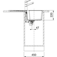 Franke Urban UBG 611-78 (белый) Image #3