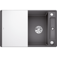 Blanco Axia III 45 S-F тёмная скала доска из стекла (523200)