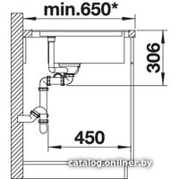 Blanco Delta II-F Silgranit антрацит (523670) Image #5