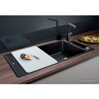 Blanco Axia III XL 6 S чёрный доска из стекла (525857) Image #3