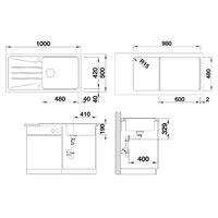Blanco Sona XL 6 S Silgranit деликатный белый (527158) Image #2