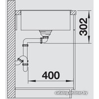 Blanco Axia III XL 6 S чёрный доска ясень (525858) Image #6