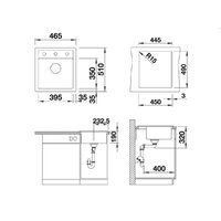 Blanco Dalago 45 Silgranit белый (517160) Image #3
