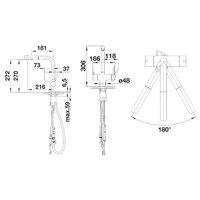 Blanco Fontas-S II темная сталь (527737) Image #2