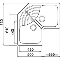 Elleci Master  Corner M70 Ghisa Image #2