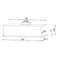 LEX GS Bloc LIGHT 600 INOX Image #2