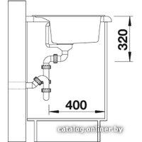 Blanco Dalago 8 Silgranit белый (516633) Image #4