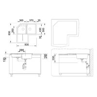 Blanco Metra 9 E Silgranit тёмная скала (518888) Image #2