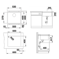 Blanco Etagon 500-U нержавеющая сталь (521841) Image #2