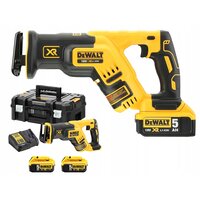 DeWalt  DCS367P2 (с 2-мя АКБ 5 Ah, кейс)